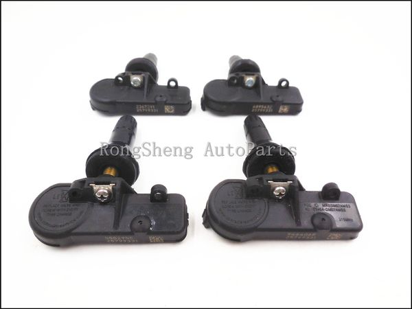 4 ADET Orijinal Tpms Lastik Basınç Sensörü 25799331 Chevy Gmc Cadillac Chevrolet Kamyon Yukon Suburban Sierra 315 MHz Için