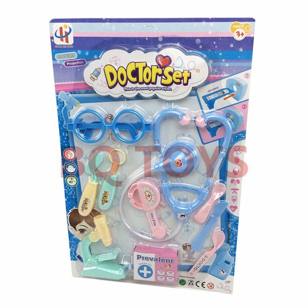 

model small doctor toy suit tool medical care injection nurse children play house girl's and boy's echometer toy