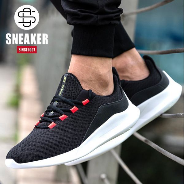 

men & women viale black white mens running shoes london olympic 5 5s shock casual shoes jogging walking hiking sports athletic sneakers, White;red
