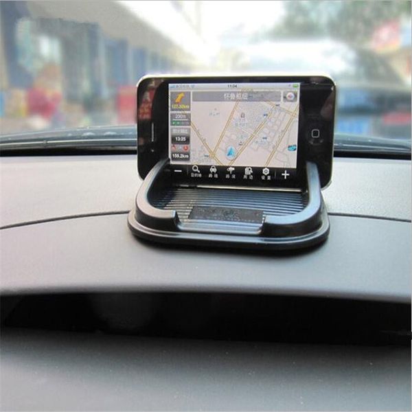 

car accessories universal silicon black super anti-slip mat dashboard mobile phone