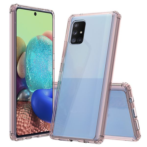 

shockproof clear tpu smartphone environmental case transparent back covers for samsung a71 5g waterproof and drop resistant shells