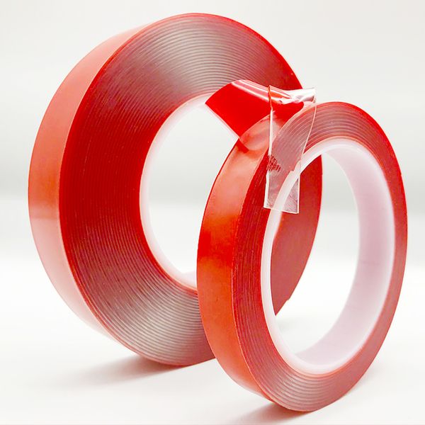 

3m double sided adhesive tape sticker acrylic transparent for home room mirror window diy car high strength no traces fixed