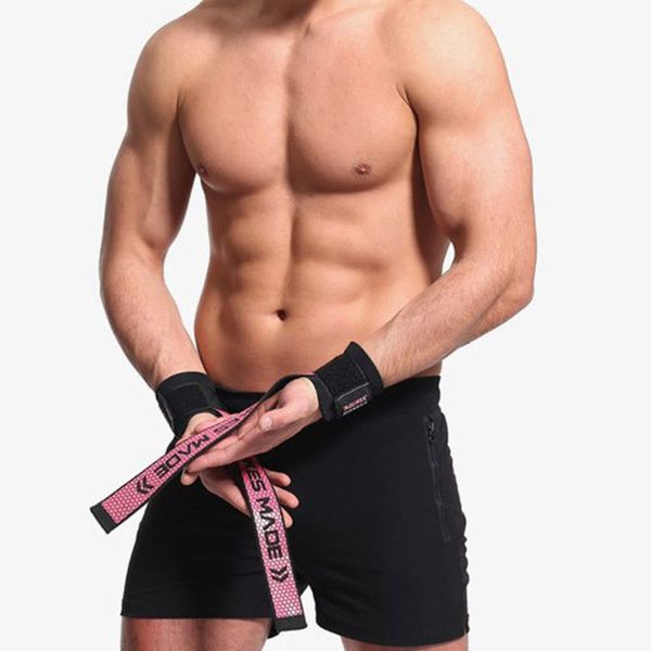 

aolikes weight lifting wrist bar straps bodybuilding support wraps belt practical and durable