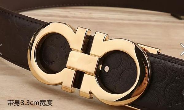 

2019bnbelt double 66 fashion with smoothxcb buckle manufacturers direct sale of men's double-sided leather belts2019, Black;brown