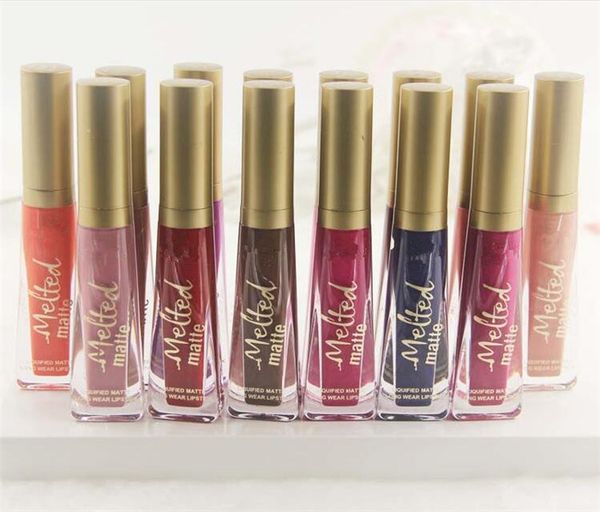 

Too melted matte liquid lip tick 12 color face lip glo face lip glo faceed makeup melted long la ting lip glo 12pc