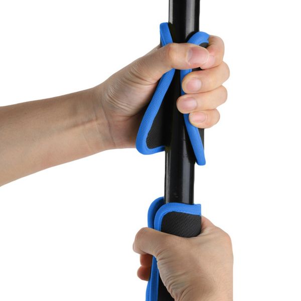 

anti-skid weight lifting training gloves fitness sports dumbbell grips pads gym strength exercises palm cushion protector, Black