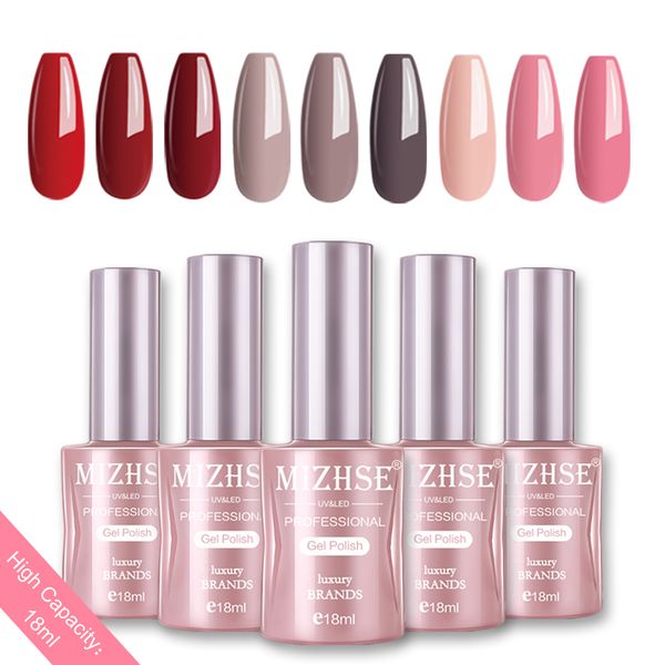 

mizhse nail polish for gel nails nail art polish lakiery hybrydowe uv gel esmalte permanente base&coat manicure