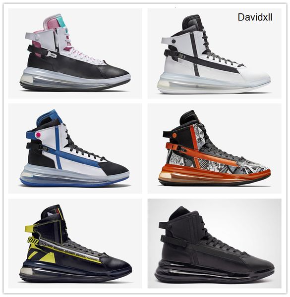 

720s saturn miami vice team orange triple black white men basketball shoes good quality designer sports trainer mens sneakers ao2110