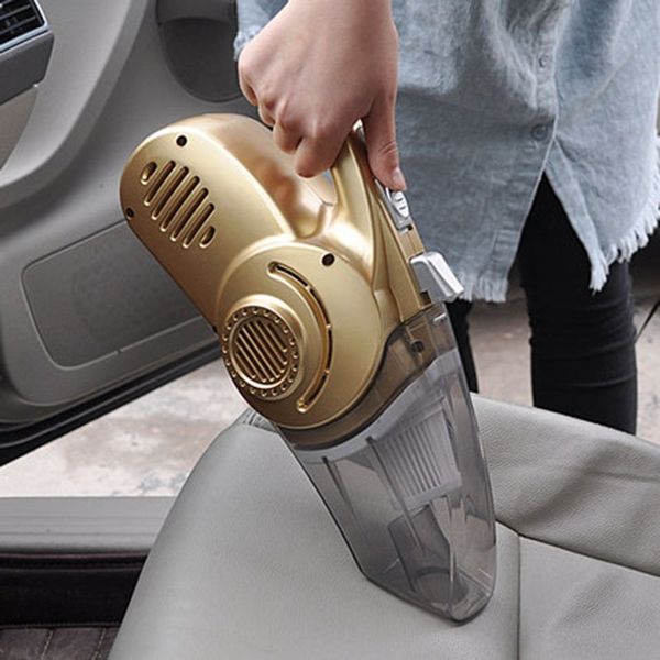 

4 in 1 portable car dual use multi function car vacuum cleaner with digital display auto inflatable pump air compressor