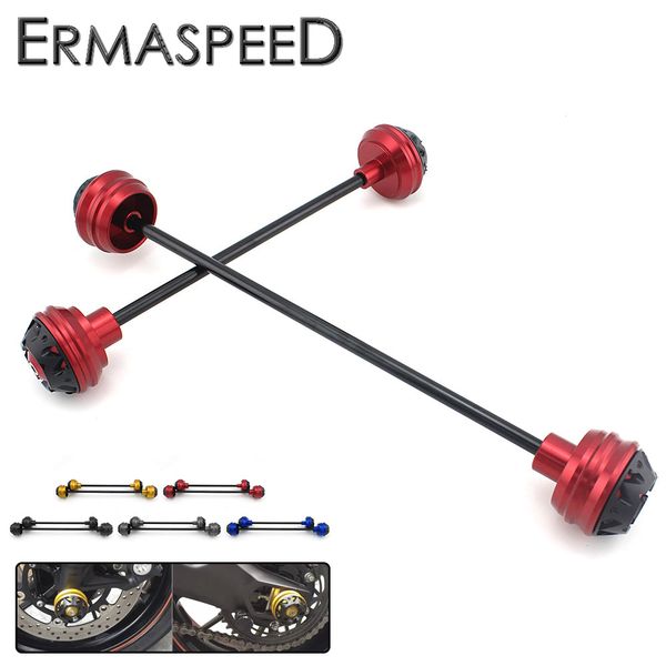 

front rear motorcycle cnc aluminum axle fork sliders crash wheel protectors for s1000rr 2010-2014 s1000r 2014 2015 2016