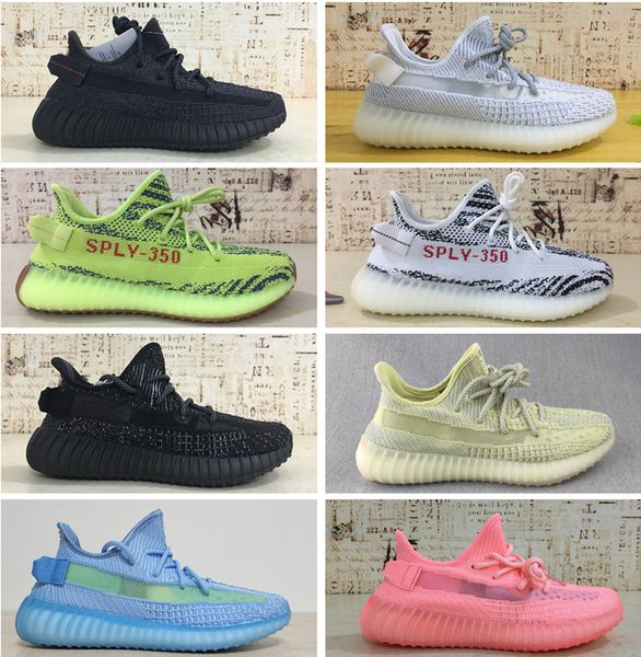 

New yeezy boo t 350 v2 kanye we t cloudwhite e ame lundmark tatic refective rainbow women yezzy yeezy zebra port mid training neaker, Black