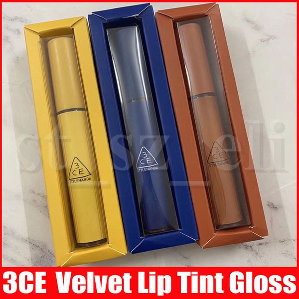 

3ce lips makeup liquid lipstick long lasting waterproof velvet lip tint nude lip gloss lipgloss 3 colors