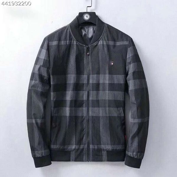 

burberri дизайнер пуловеры повседневная мода куртки european american tide brand boutique куртка private заказ классический wild jacket luxu, Black;brown