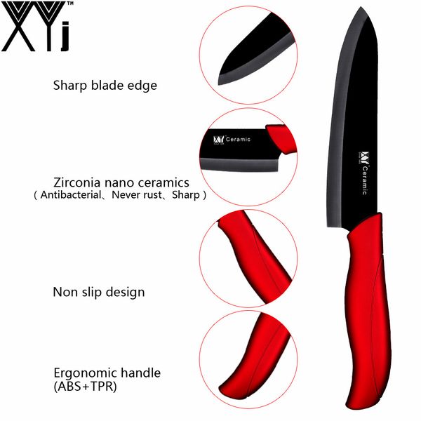 

xyj 3 piece ceramic knife kitchen cooking knife set tools colorful kitchen ceramic knife set vegetable slicer cutter chef tools