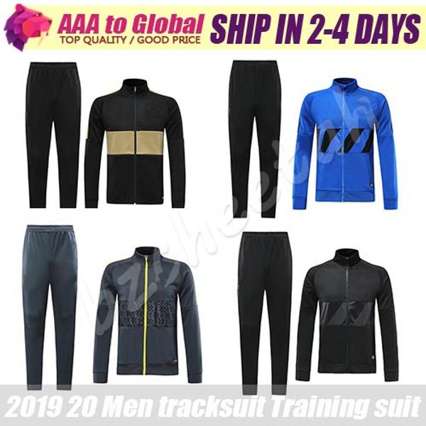 

2019 2020 men football tracksuit jackets kits 19 20 Survetement LUKAKU DE VIRJ training suit soccer tracksuit jacket veste set