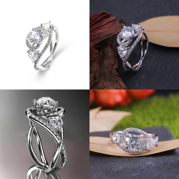 

jewelry ma'am copper plating white ornaments womens engagement murano glass ring china sterling silver rings