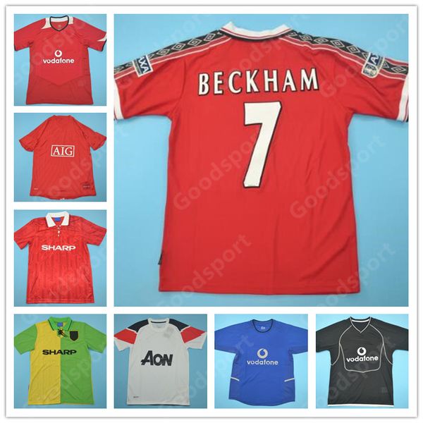 

Retro beckham cantona ronaldo rooney jer ey chole g neville andy cole chicharito gigg chole carrick occer football hirt