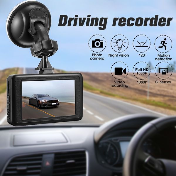 

renoster 3inch 2 1080p fhd dash cam car camera recorder with vehicle blackbox dvr g-sensor video camera night vision dashcam