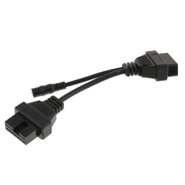 

авто 12pin 16 pin obd2 диагностический кабель переходники 190мм для mitsubishi