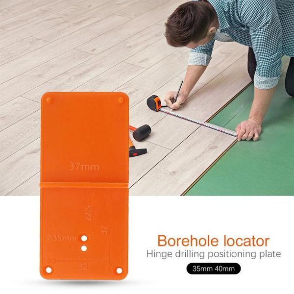 

35mm 40mm woodworking punch hinge drill guide locator hole opener template door cabinets diy tool for woodworking tool