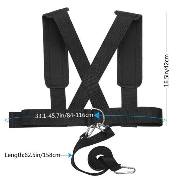 

outdoor resistance trainer adjustable training strap vest shoulder strap kit exercise accessories