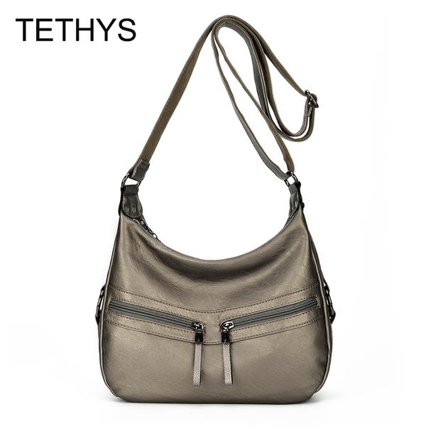 

tethys soft leather crossbody bags for women messenger bag ladies shoulder bag designer casual women bags bolso sac