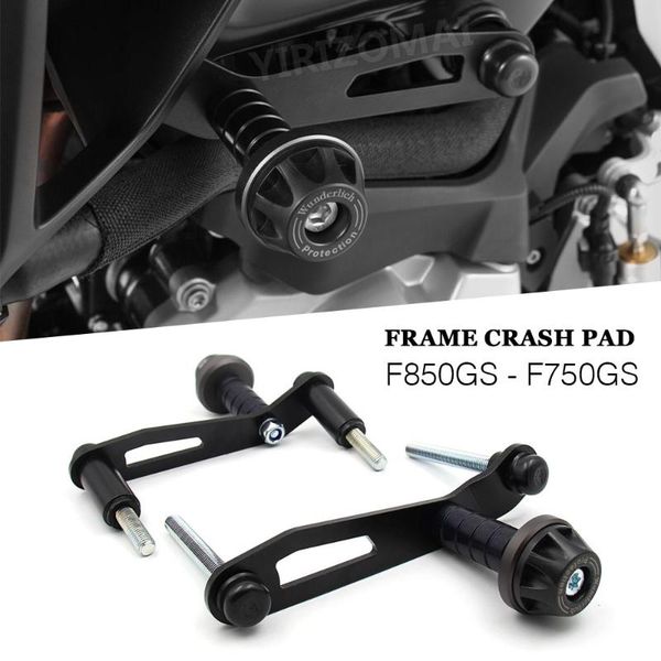 

motorcycle aluminum frame slider guard anti crash protector pads falling protection for f750gs f850gs f 750 gs f 850 gs 2018