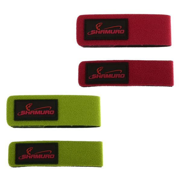 

4 шт удочка галстук снасти ремень ремень обернуть ленту пакет полюс держатель пучок