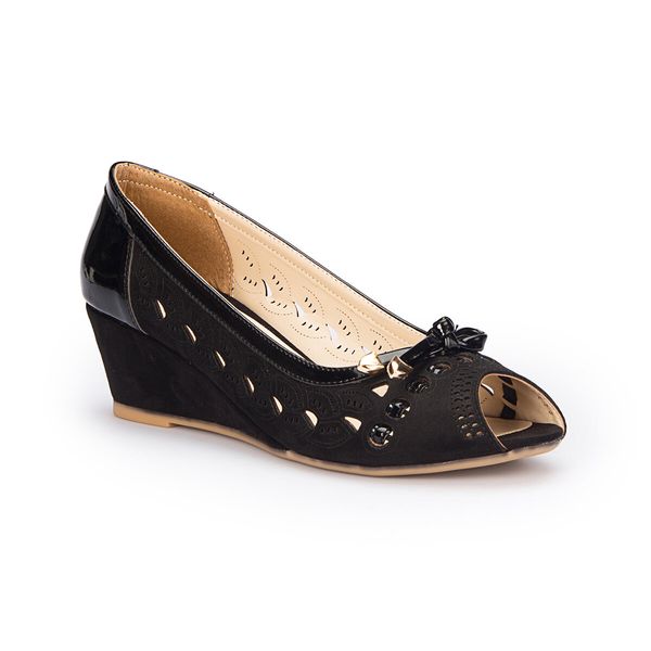 

flo 71. 309766.z navy blue women sandals polaris, Black