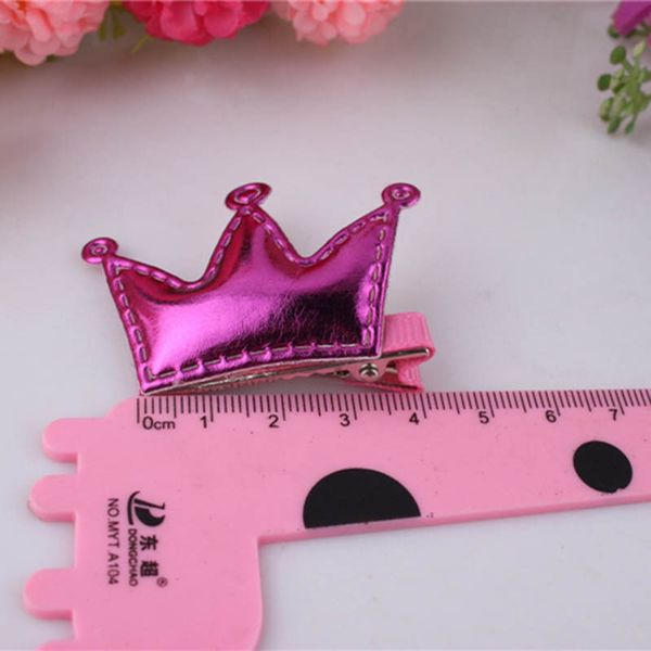 

симпатичные прически для волос новый дизайн кожа блестящие звездные аксессуары для головы девушки в форме сердца корона заколки для волос дл, Golden;silver