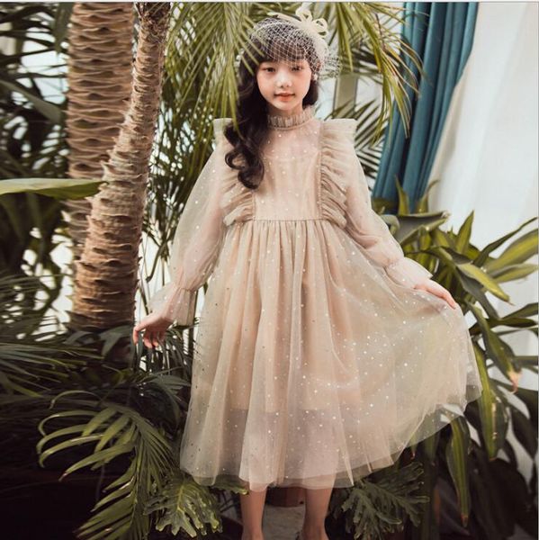 

teen girls dress lace elegant princess party dress boutique kids dresses for girls bridesmaid wedding children clothing, Red;yellow