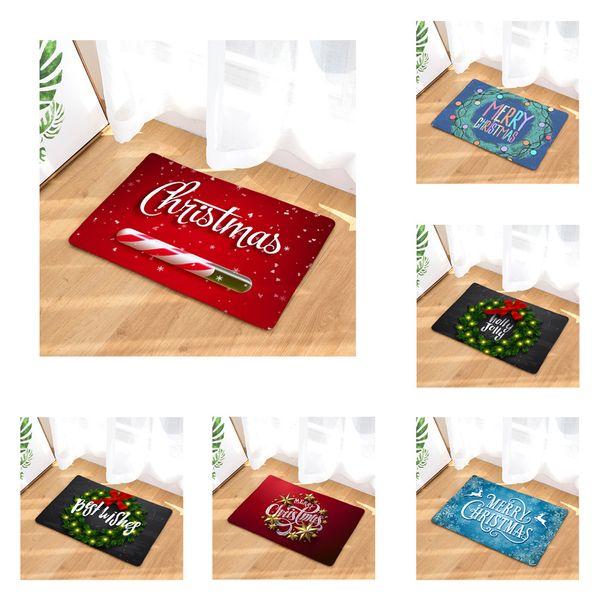 

счастливый фестиваль с рождеством христовым коврик для ванной коврик декоративные anti-slip коврики комната автомобиль пол бар коврики дверь