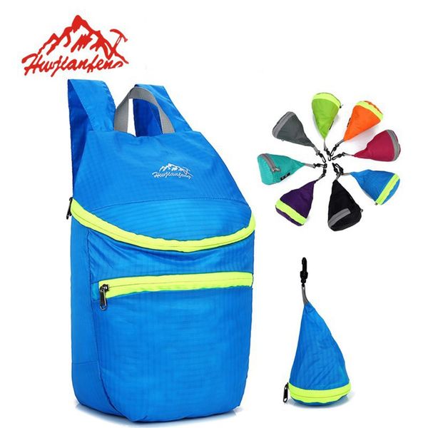 

portable comfortable durable waterproof folding packable lightweight outdoor travel hiking backpack daypack