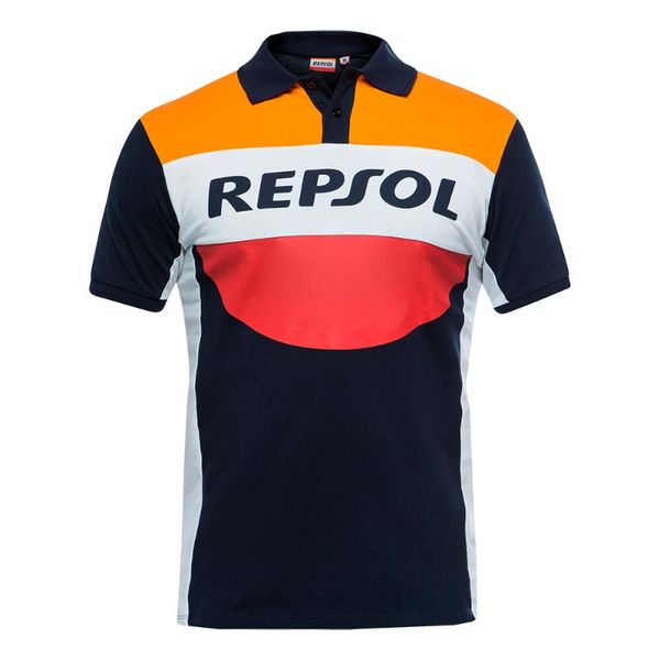 

repsol polo shirt motorcycle atv bike riding motocross mountain bicycle men's t-shirt