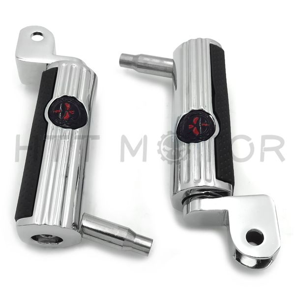 

aftermarket skull footpeg footpegs for goldwing gl1500 valkyrie shadow 1100 ace tourer