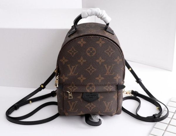 

palm springs mini backpack women 100% leather handbags shoulder bags michael messenger bags m41562 school bag tote clutch sac