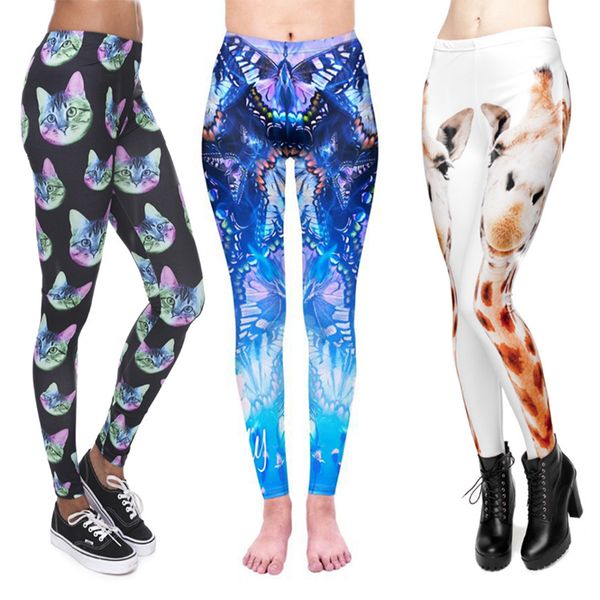 

animal printed фитнес поножи женщины gym колготки высокой талией йога pant спорт поножи женщины тренировки брюки йога бег брюки, White;red