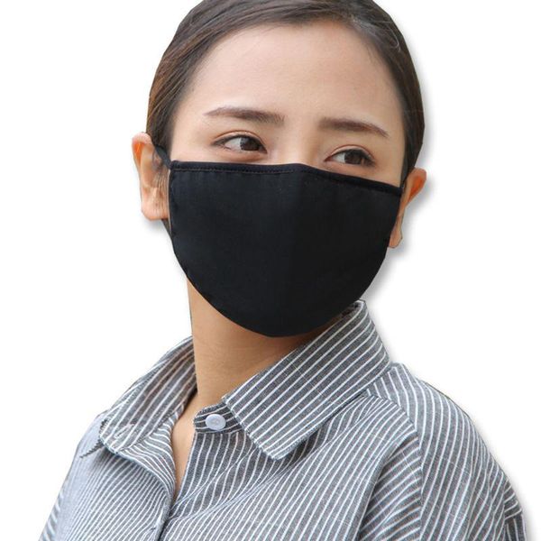 

3layer reusable cotton face mask outdoor safety protective washable