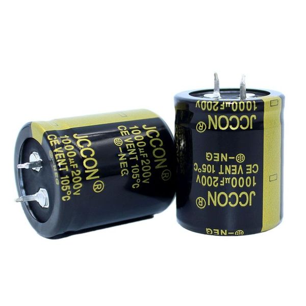 

jccon thick-foot electrolytic capacitor 200v1000uf volume 30x35 inverter power
