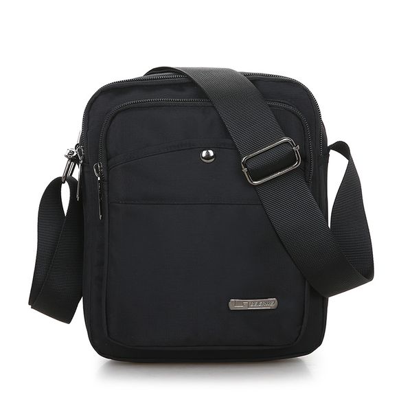 

brand men messenger bag waterproof shoulder bag for women business travel crossbody preppy style black package