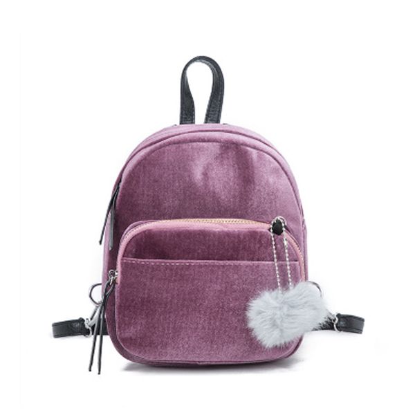 

ocardian velour backpack women school bags for teenage girls female velvet lady casual pretty cute backpack travel bag sac a dos