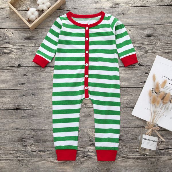 

toddler kids boys girls cotton clothes christmas romper sleepwear outfit set, Blue