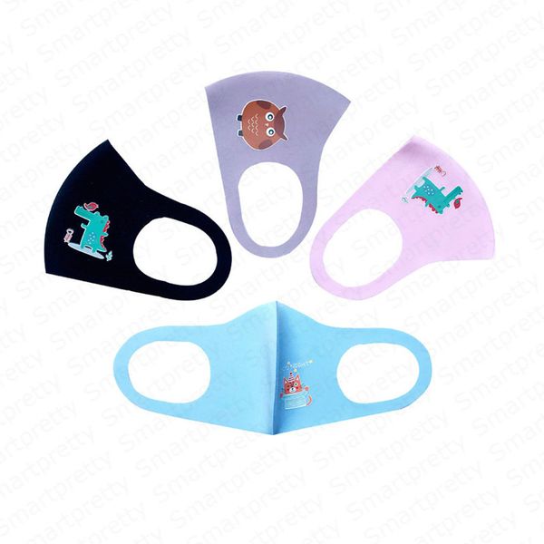 

in stock kids baby anti dust haze face mask boys girls breathable space cotton face mask three-layer washable mouth-muffle cover dhl e41301