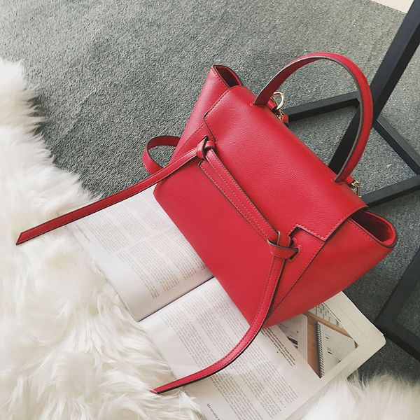

new bow bag single shoulder leaning handheld women's bag