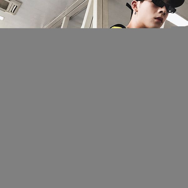 

new leisure korean version of single shoulder bag trend oblique satchel bag