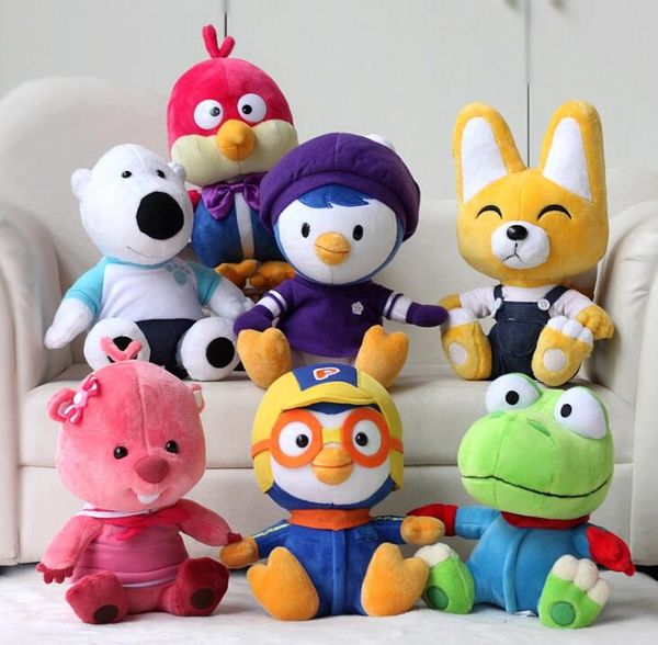 

бесплатный dhl корея pororo маленький пингвин плюшевые игрушки куклы pororo и его друзья плюшевые мягкие чучела животных игрушки подарок для