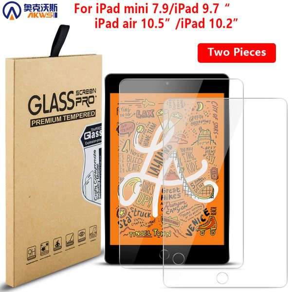 

tempered glass for ipad 9.7 air 1 2 screen protector for ipad mini 5 4 protective film for ipad 10.5 air3