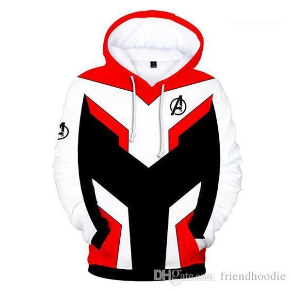 

endgame 3d printed hooded spring casual long sleeved sweatshirts cos new arrival mens hoodies avengers, Black