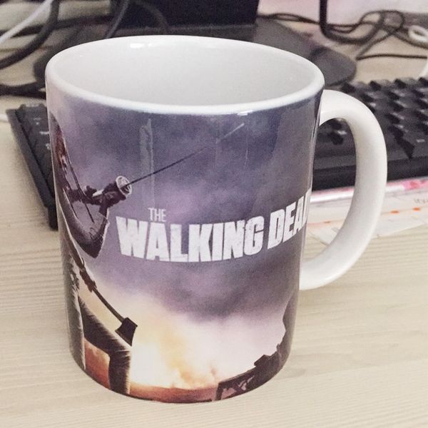 

ceramic cup mug custom logo advertising gift mug custom designs thermal transfer pattern 3-7 days can finish producing rj-86