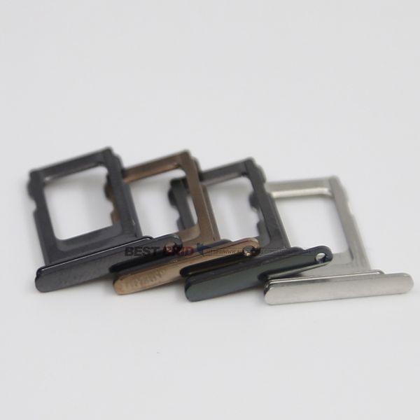

10pcs/lot single&dual sim card slot tray for iphone 11 pro sim card card holder adapter socket